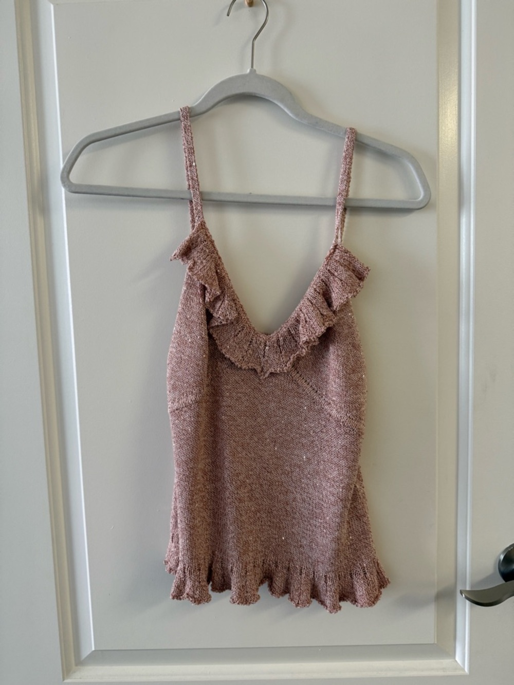 Asta Resort Michaela Camisole - Blush Sequin